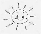 太阳简笔画热死我了